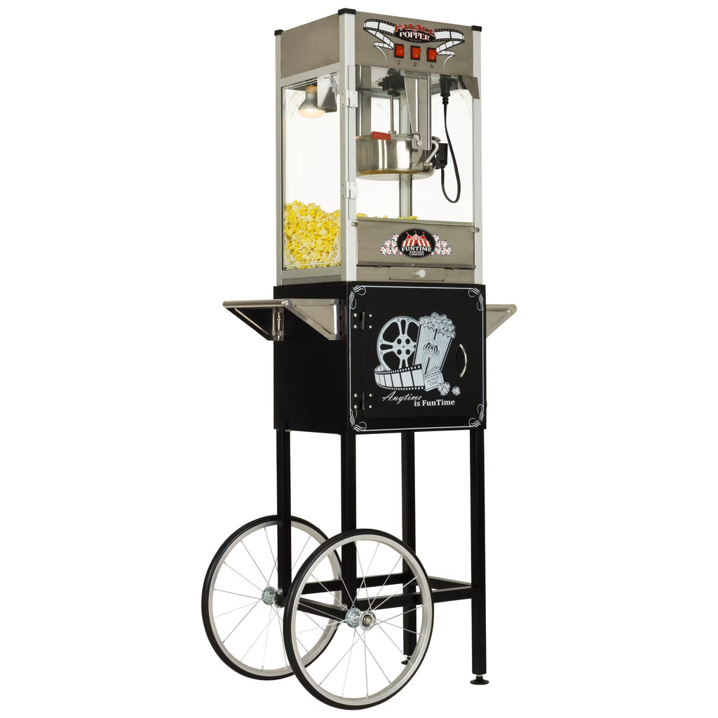 Commercial Popcorn Machine with Cart L3244