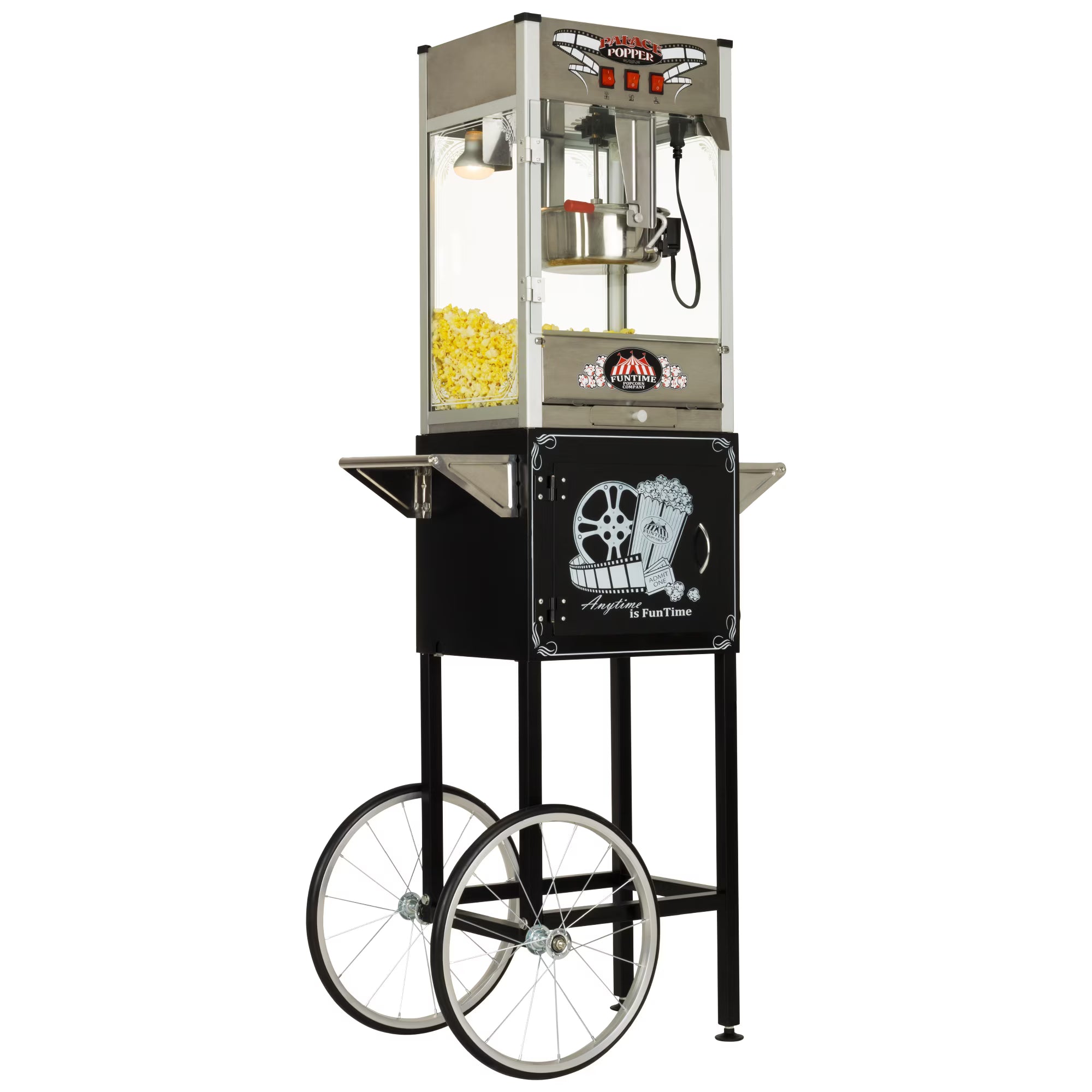 Commercial Popcorn Machine with Cart L3244