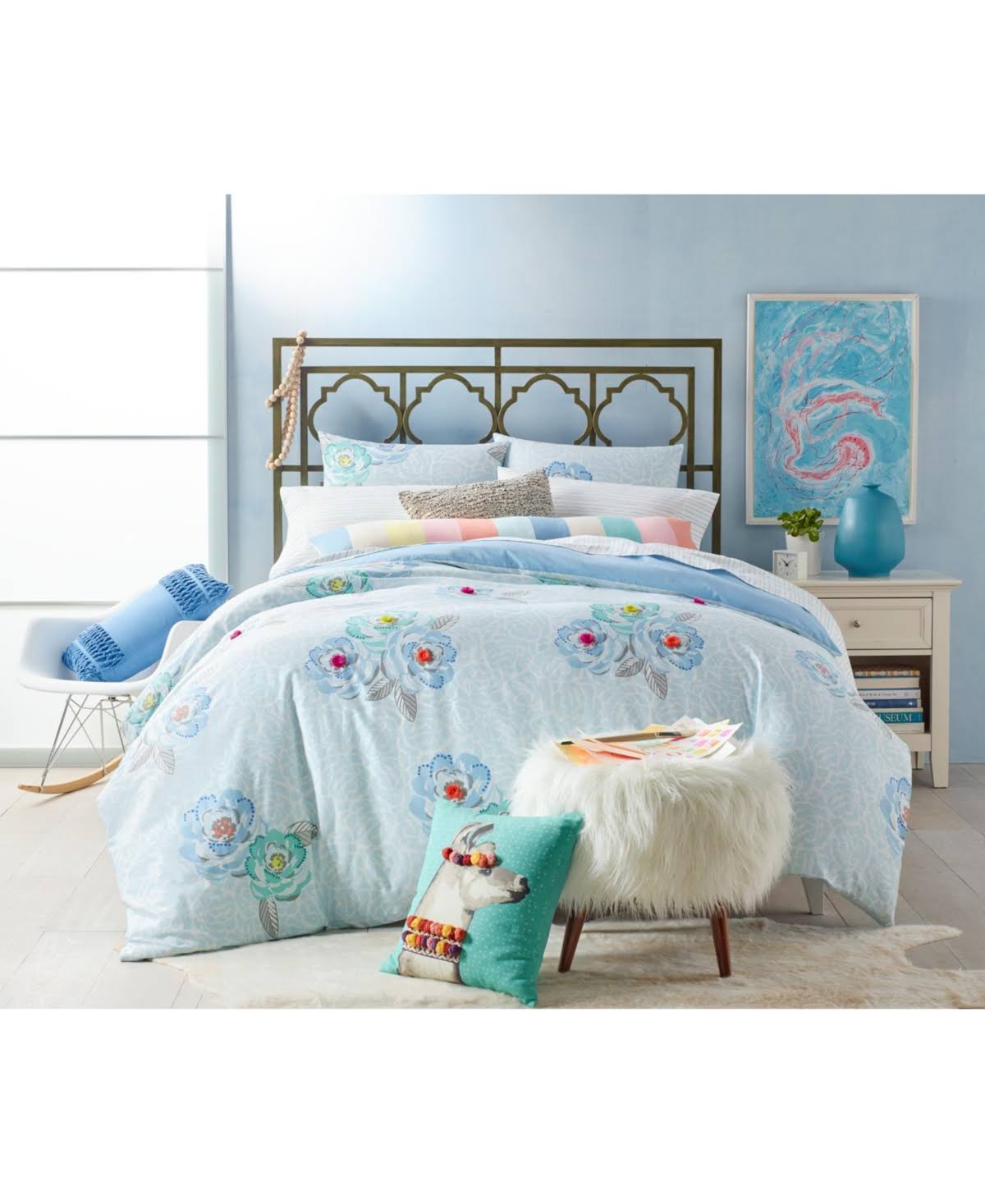 Antique Iron Queen Headboard T233414