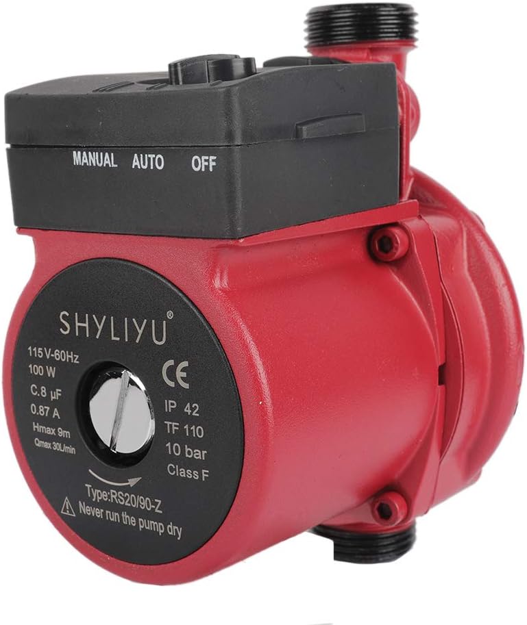 Water Pressure Booster Pump 115V 1 inch Outlet Cast Iron S68988