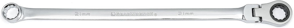 12 Pt. XL Flex Head Double Box Ratcheting Wrench, 22mm, Pack of 2 O343425