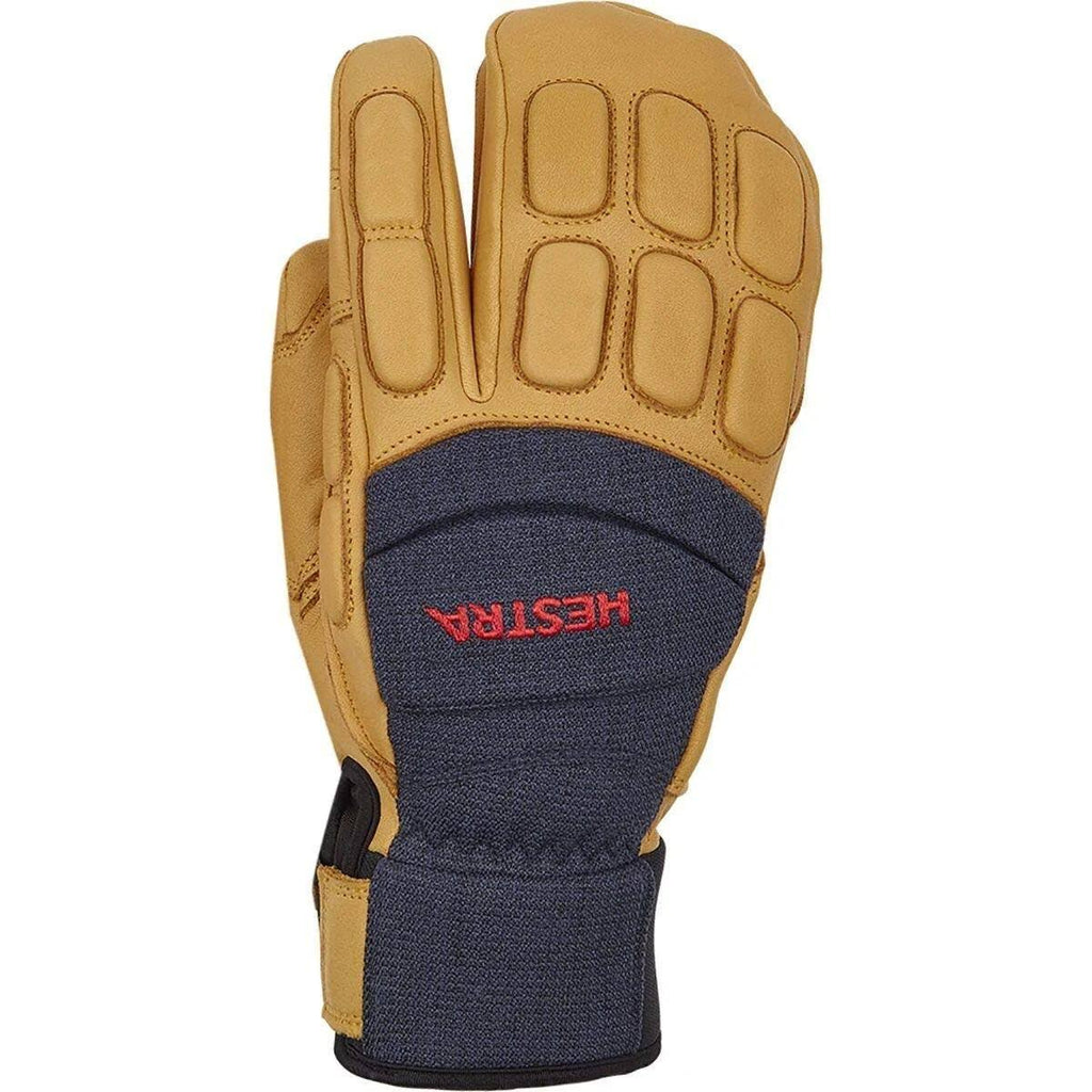 Navy Tan 3-Finger Glove W3702