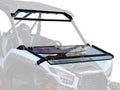 Scratch Resistant Flip Down Windshield, 1/4" Polycarbonate, Hard Coated D52640