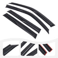 4x Window Guards Rain Guards Sunshade E4469
