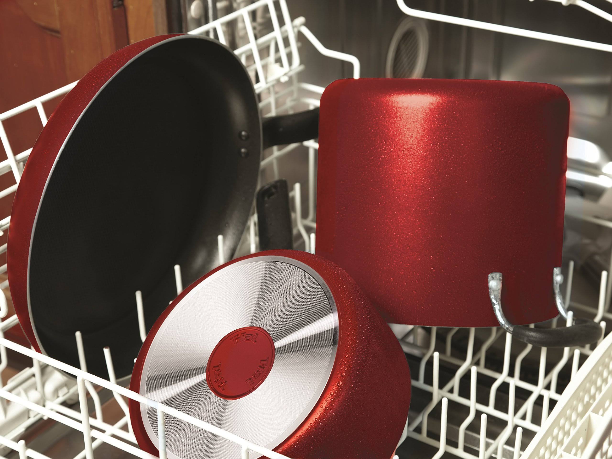 18 Piece Red Nonstick Cookware Set L76505