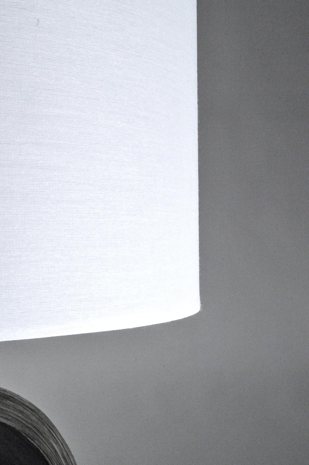 Charcoal Gray Ring Table Lamp Y869702