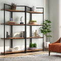 White 4-Tier Open Bookcase R58814
