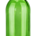 Green Glass Wine Bottle With Stopper, Swing Top K37081