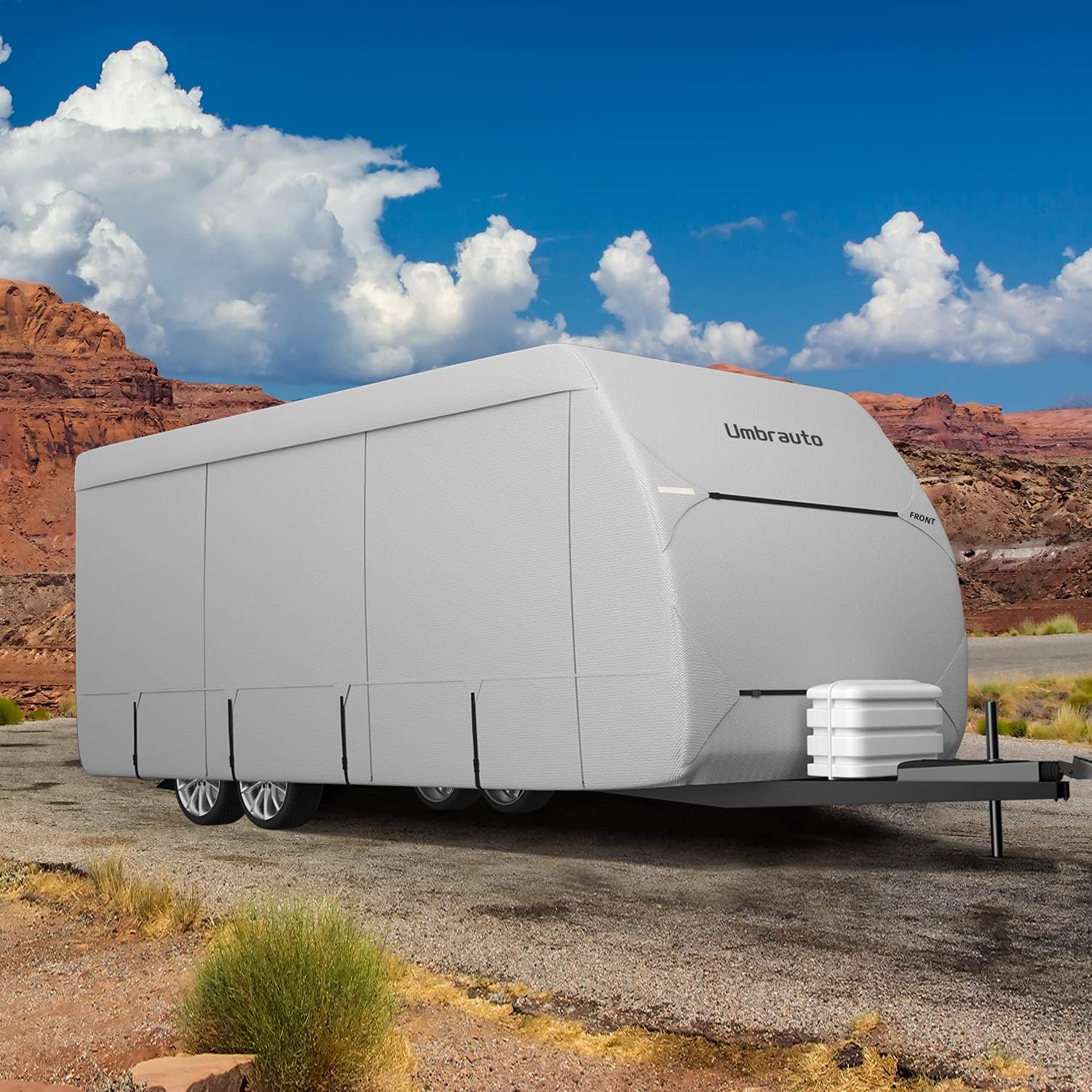 RV Trailer Cover Fits 27‘ - 30‘ Travel Trailer J634