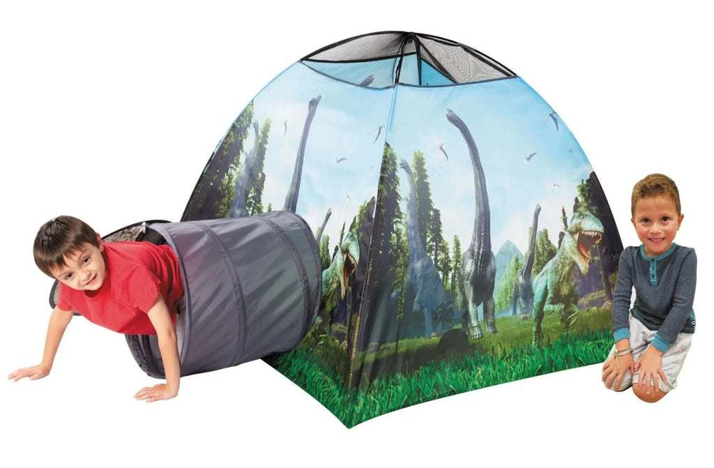 Dinosaur Theme Kids Indoor Play Tent with Tunnel P834349