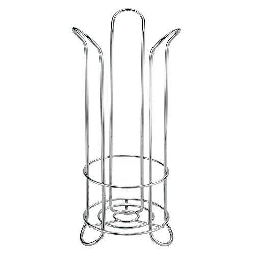 Metal Toilet Tissue Roll Reserve Compact Organizer O477957