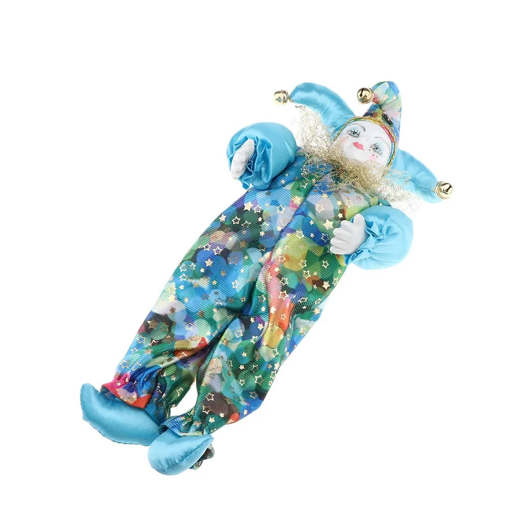 Porcelain Smiling Clown Doll V588717