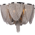 Polished Nickel 6-Light Flush Mount E53342