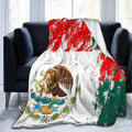 Mexican Flag Lightweight Blanket (60 in x 50) Q646016
