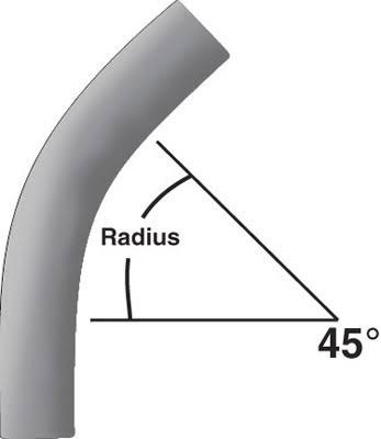 3-in SCH80 45D Elbow H901351