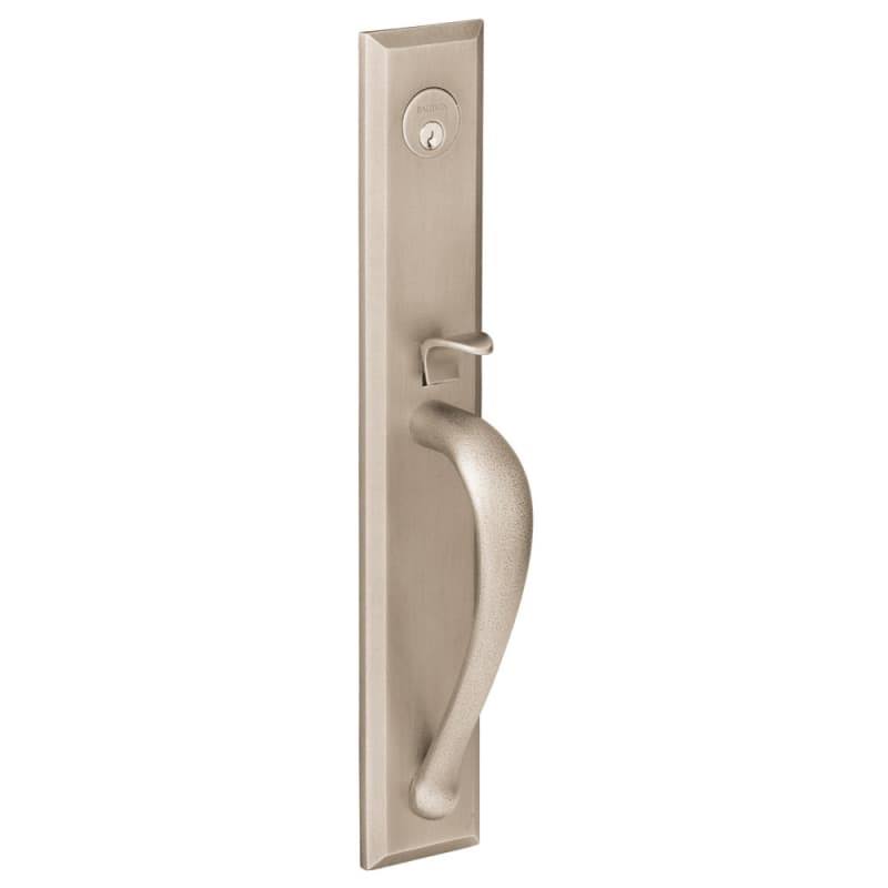 Lifetime Satin Nickel Single Cylinder Mortise Entry Handleset with Lever K257
