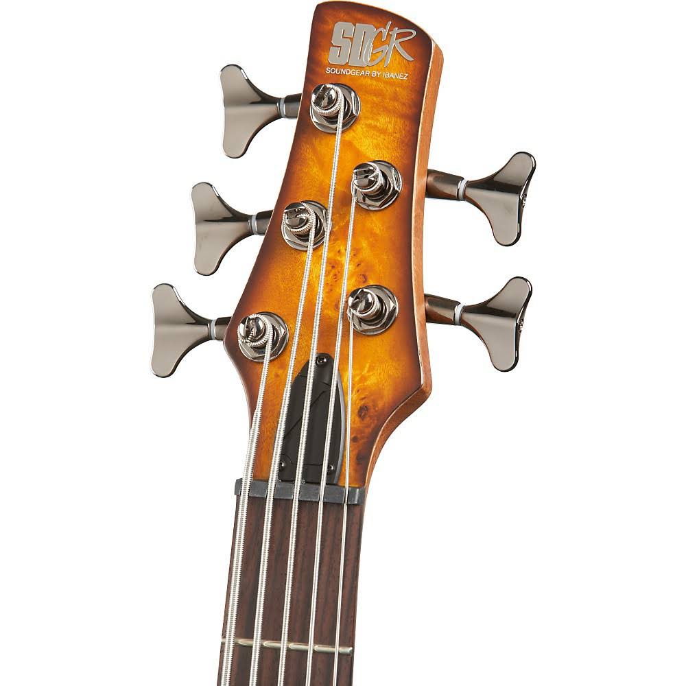 Brown Burst 5 String Electric Bass Guitar S3300