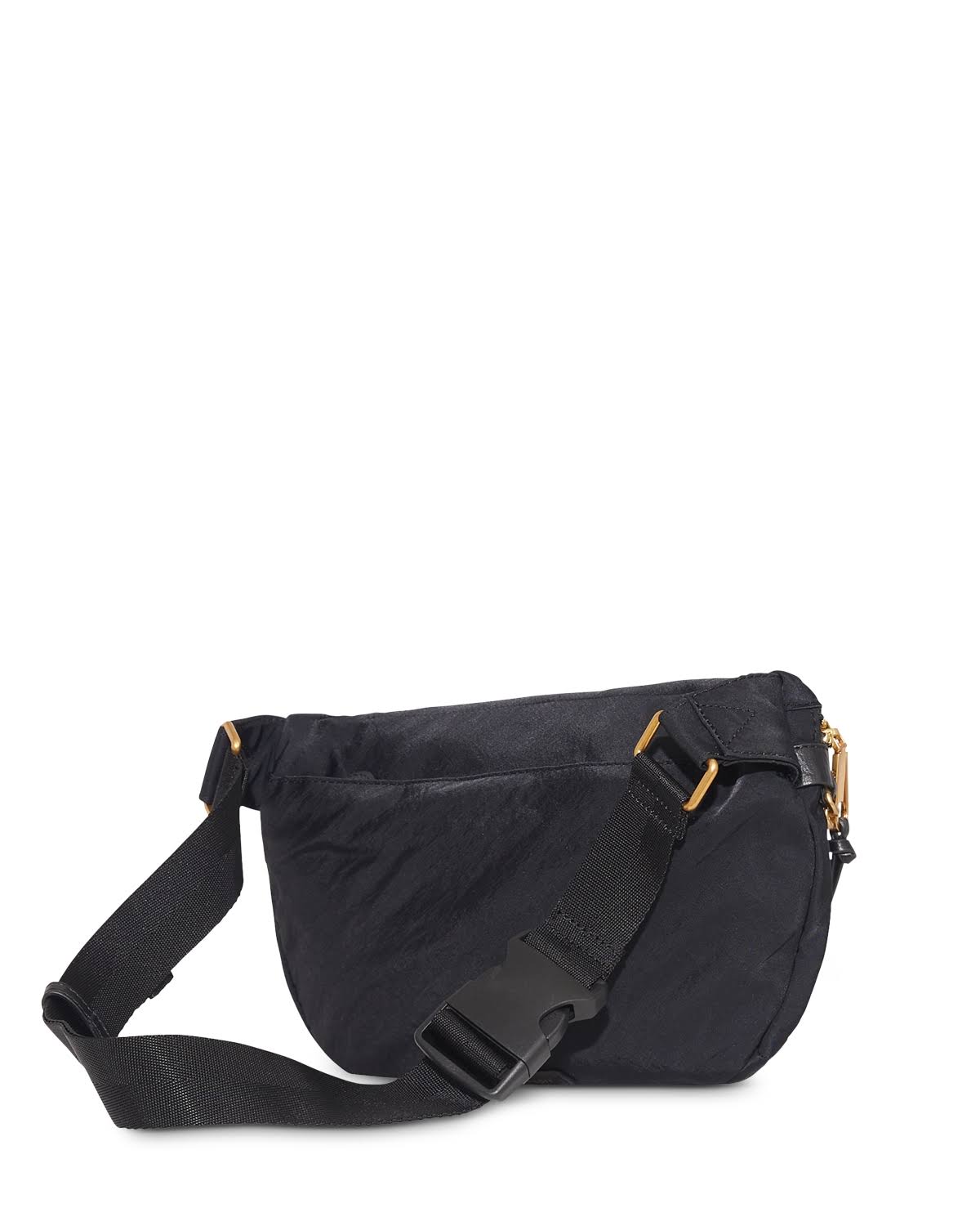 Black Nylon Belt Bag S354