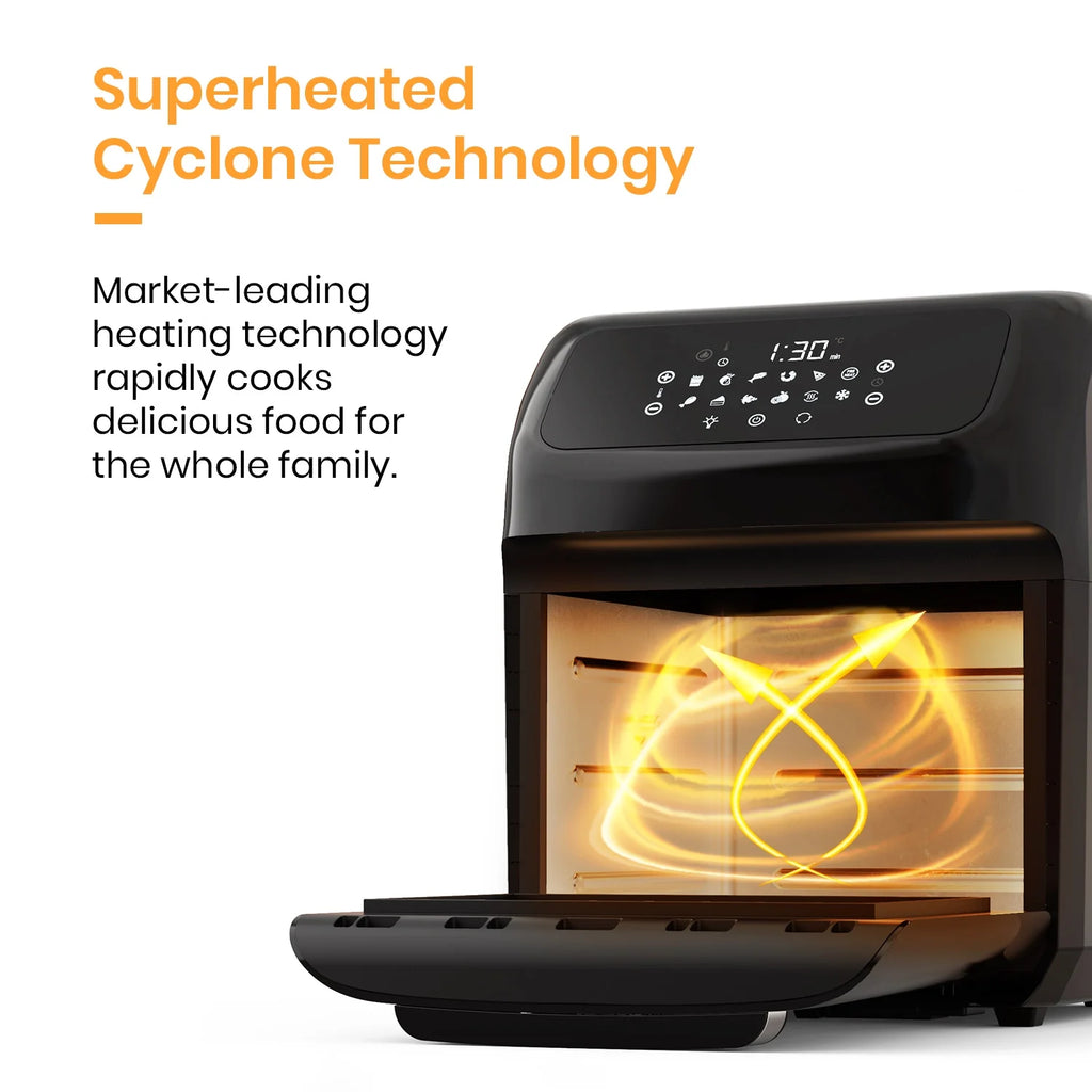 12.7 Quarts Large Air Fryer Toaster Oven with 19 Accessories Q2659