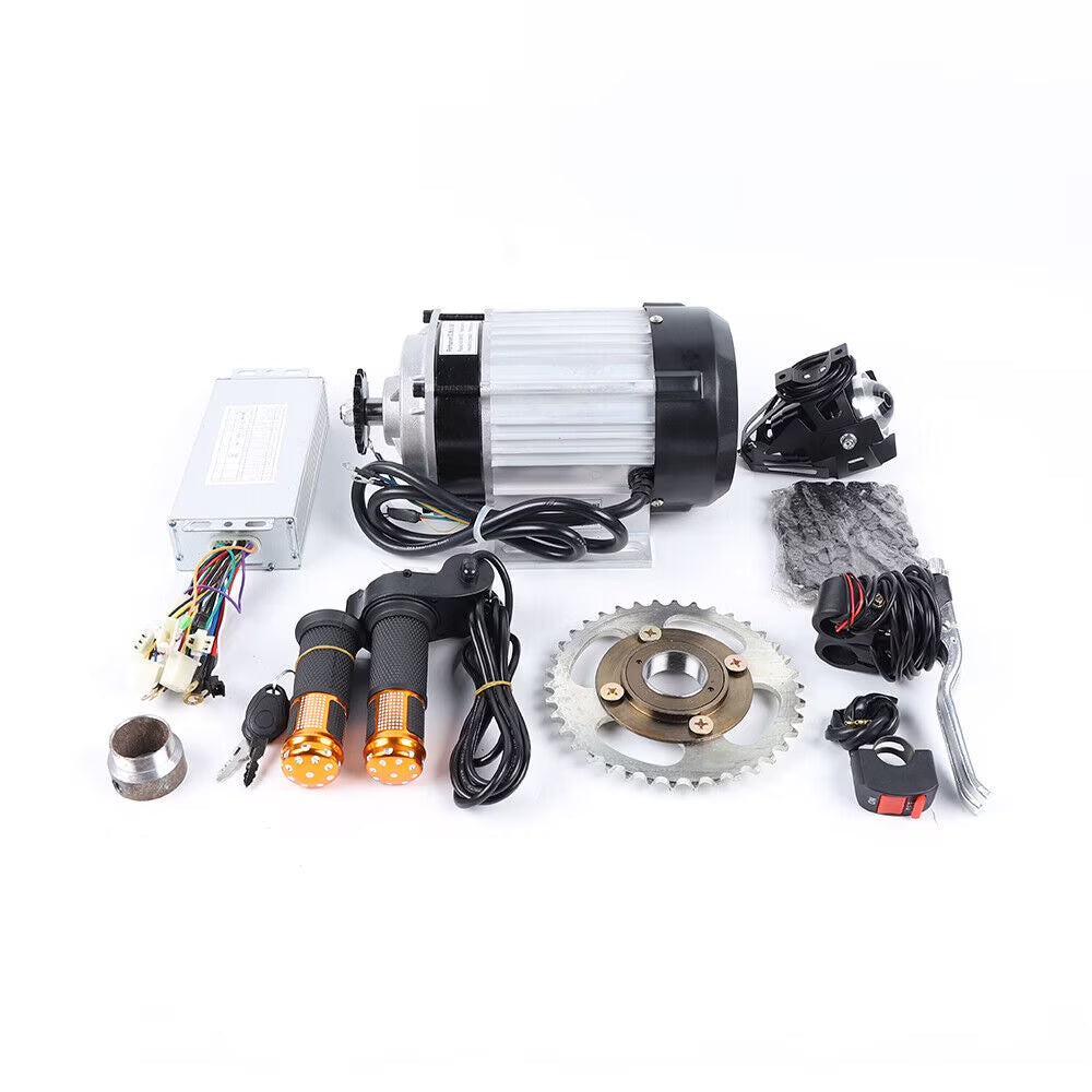 48V 750W Brushless Geared Motor Controller Kit Electric Bicycle Conversion Kit F2527