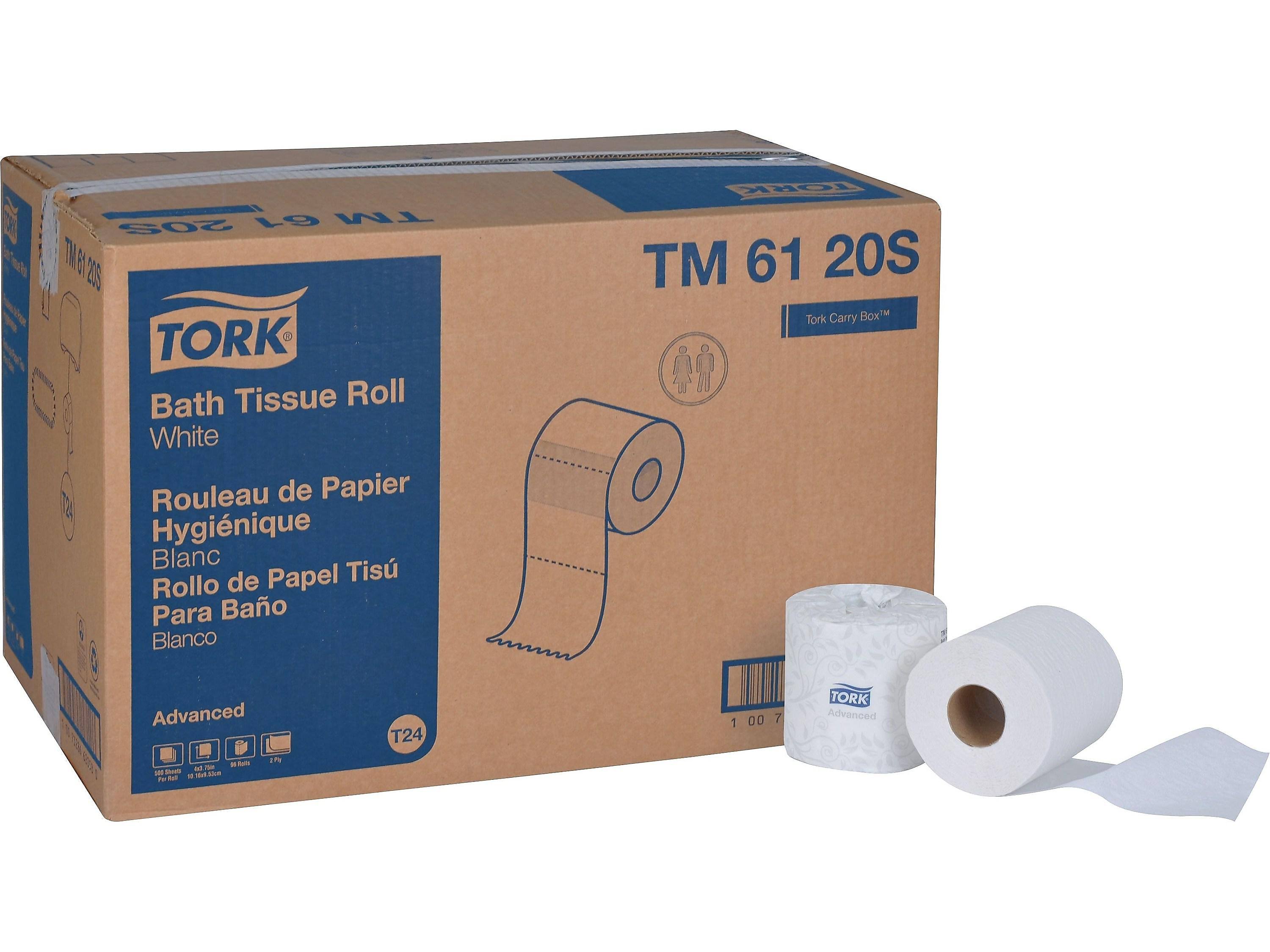 White 2Ply Bathroom Tissue - Case of 96 A779