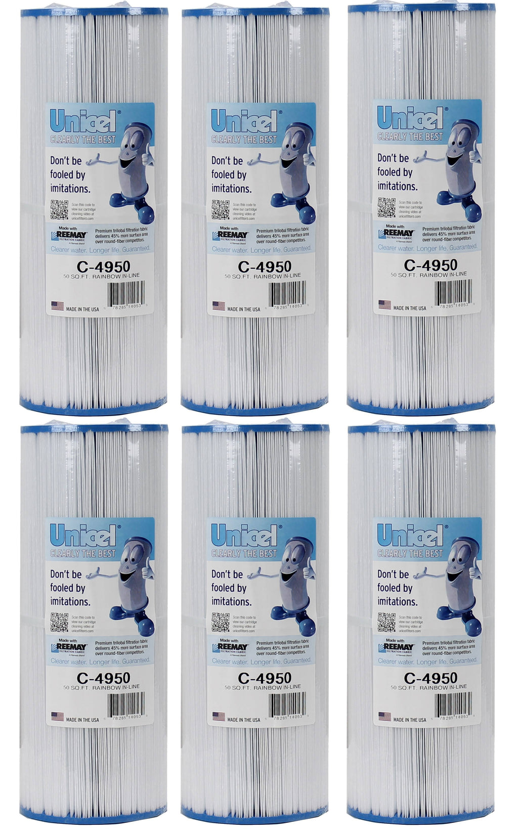 50 Sq. ft. Replacement Filter Cartridge (6 Pack) R311004