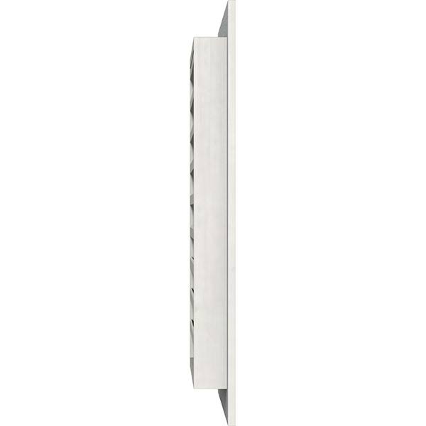 Primed Vertical Gable Vent C172007