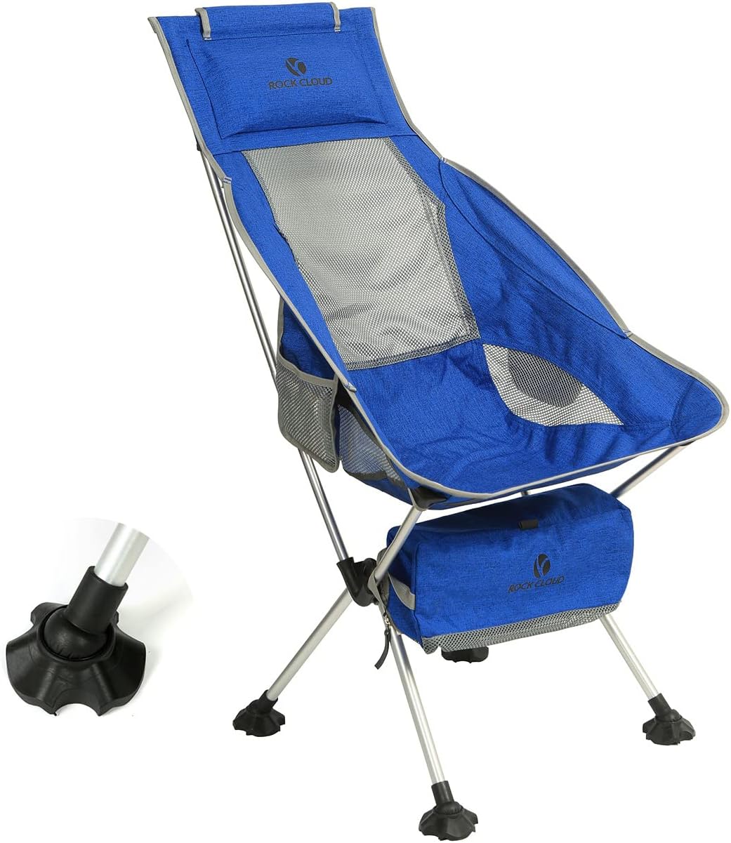 Blue Ultralight Folding Camping Chair U637120