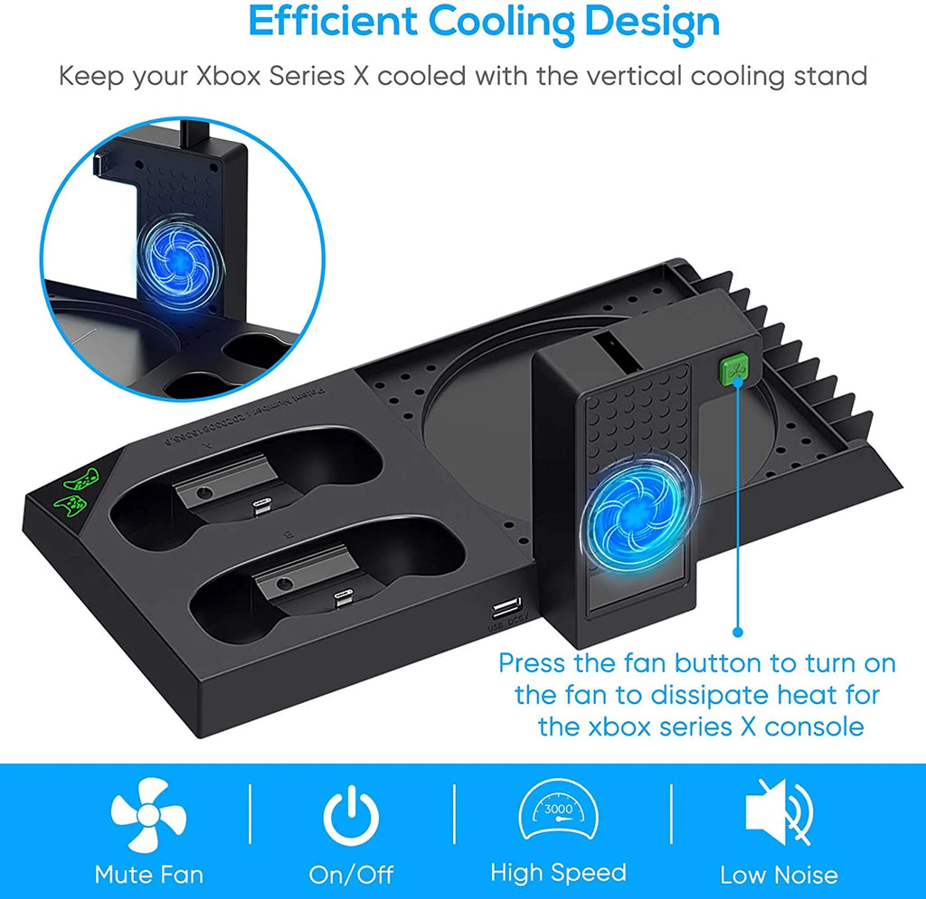 Black Xbox Series X 1TB with Cooling Fan L226654