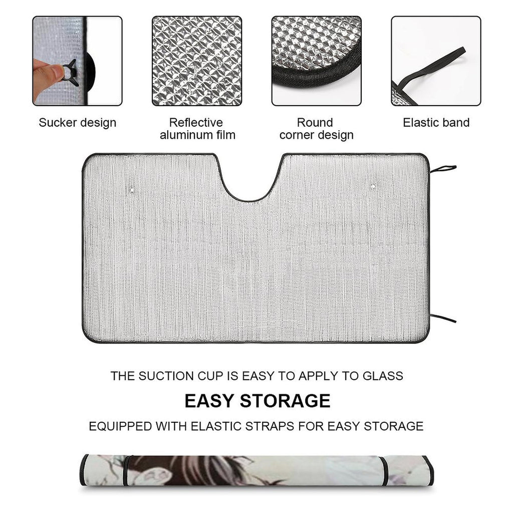 Foldable Reflective Car Windshield Sunshade Z273565