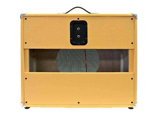 Vintage Orange 1x12x22 Empty Guitar Speaker Cabinet B567
