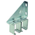 Wall Mount Adjustable Double Box Rail Bracket Galvanized Steel (Case of 10) N93232