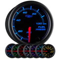 Black 100 PSI Fuel Pressure Gauge Kit with Electronic Sensor M958