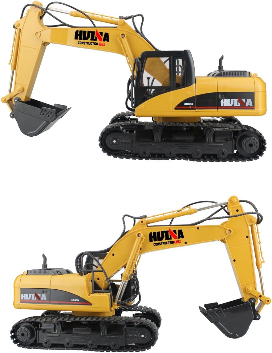 15 Channel RC Excavator Construction Vehicle Toy with Sound and Lights Z6372