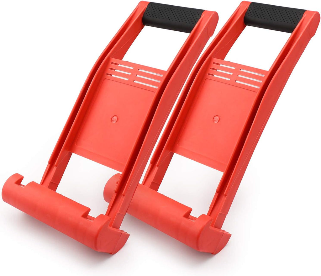 Red Drywall Carrying Tool with TPR Rubber Handle E35236