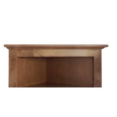 Corner Bookcase, 7 Shelves V382