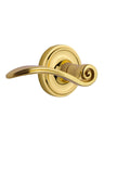 Polished Brass Privacy Door Lever V38990