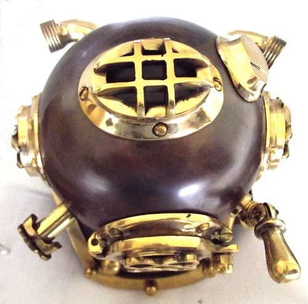 Antique Black Scuba Diving Helmets (8 Inches) E691