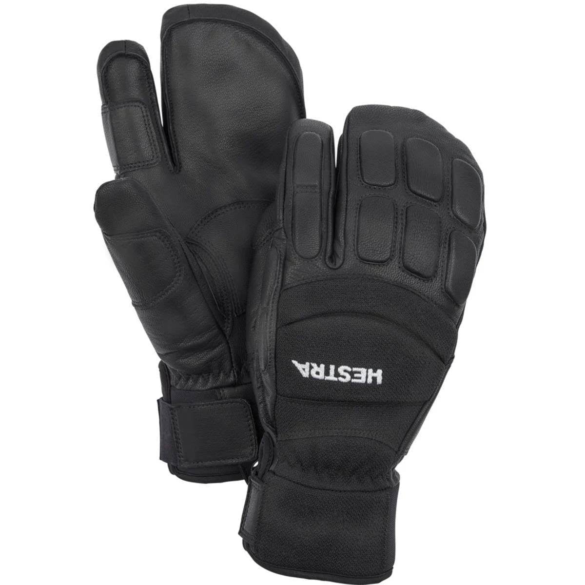 Navy Tan 3-Finger Glove W3702