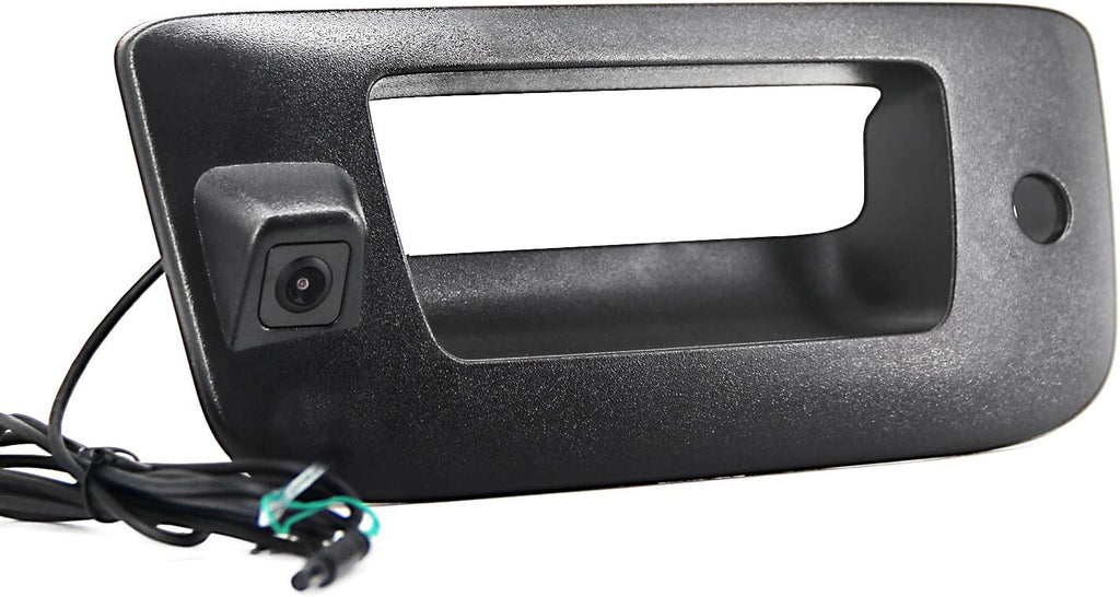 Black Rear View Backup Camera Compatible with Chevy Silverado GMC Sierra 1999-2006 Pack of 2 J21295