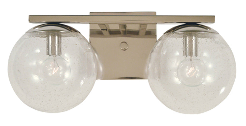 2-Light Satin Pewter Bath Sconce T9330
