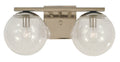 2-Light Satin Pewter Bath Sconce T9330