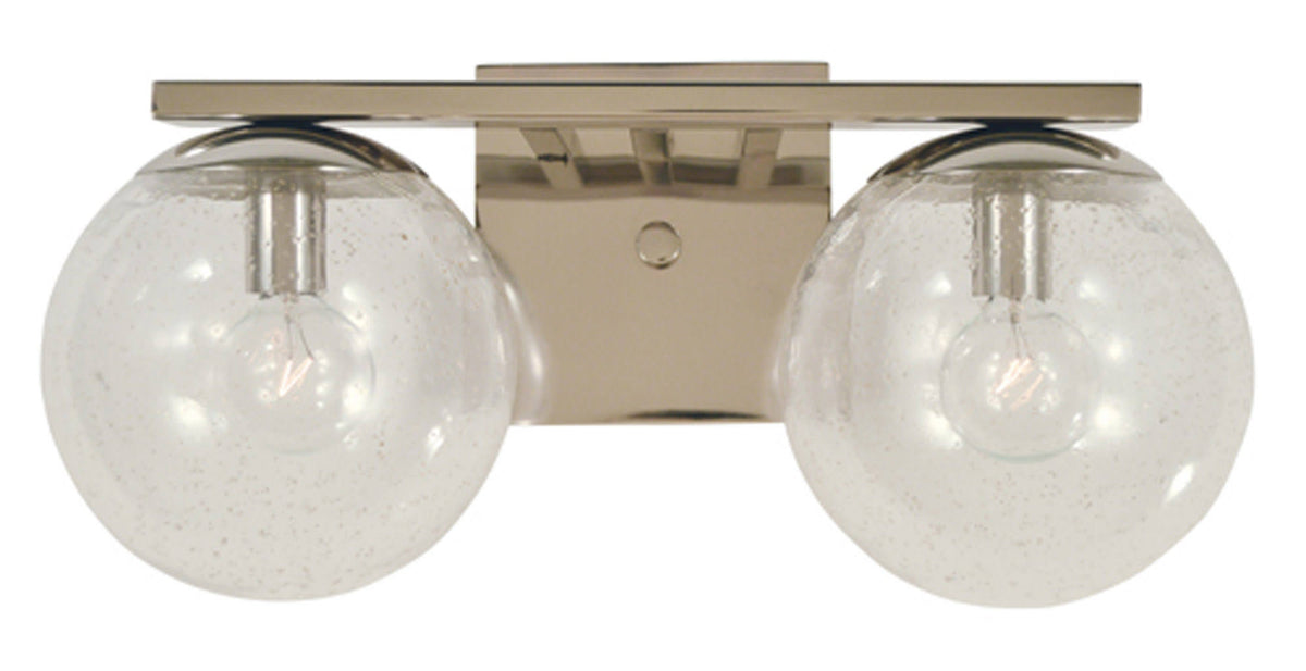 2-Light Satin Pewter Bath Sconce T9330