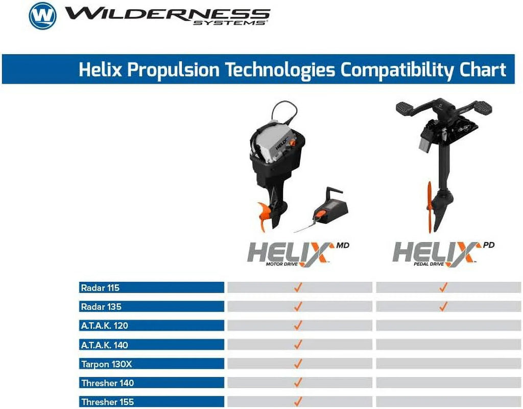 Helix PD Pedal Drive with Rudder E92303