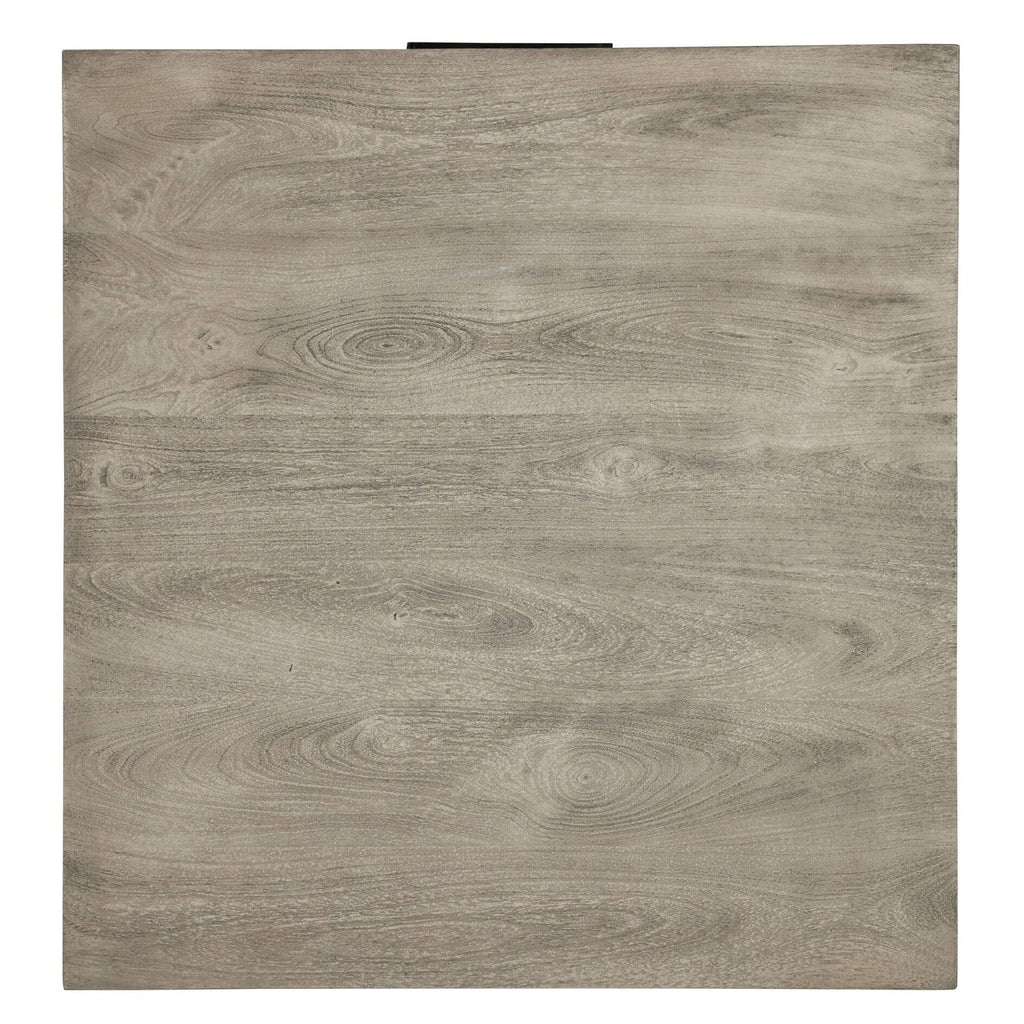 Gray End Table with Drawer L503023