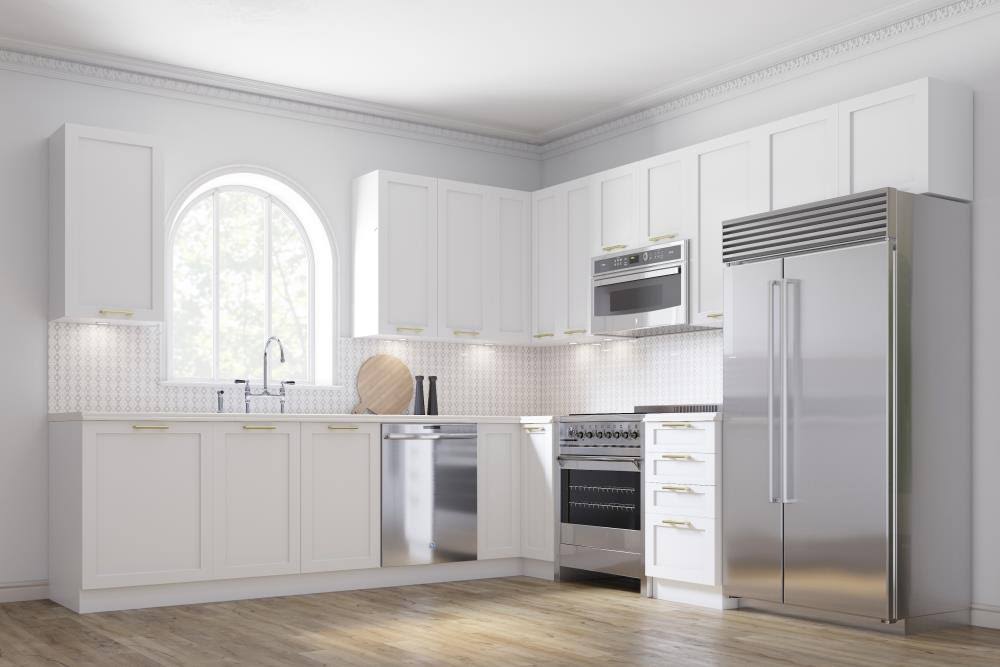 Shaker White Wall Cabinet S4052