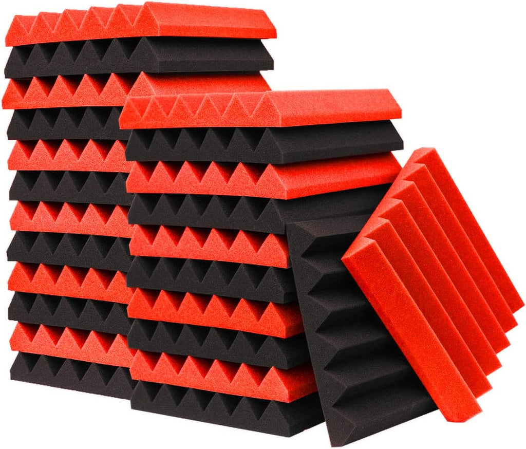 24 Pack 2 x 12 x 12 Sound Proof Foam Panels Z37316