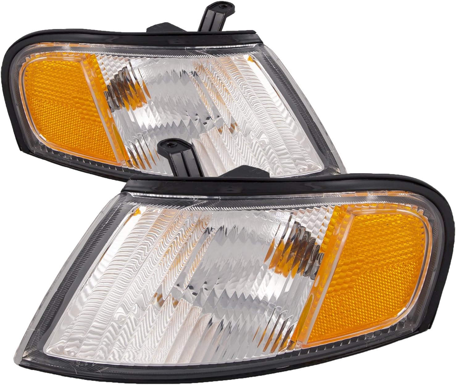 Chrome Housing Signal Lights Pack of 2 B329