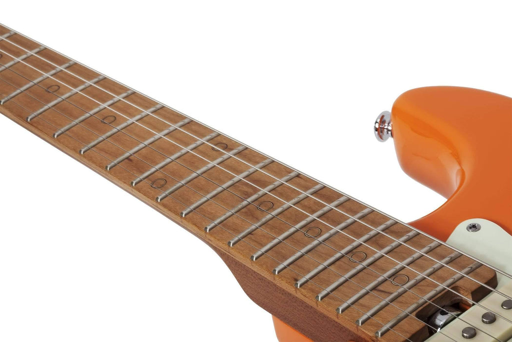 Atomic Orange Left-Handed Guitar I9558