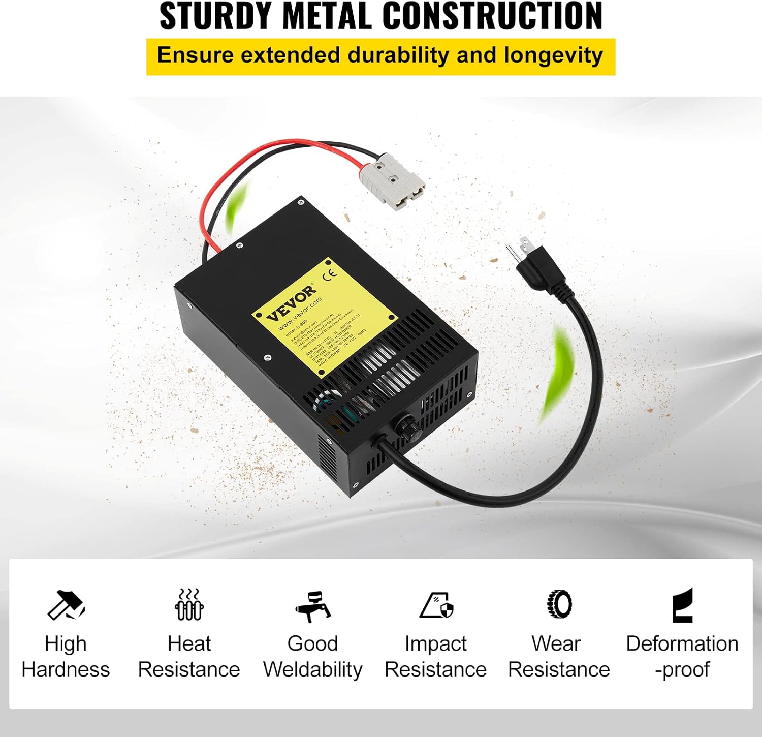 RV Power Converter Charger 800W 45 Amp Q415
